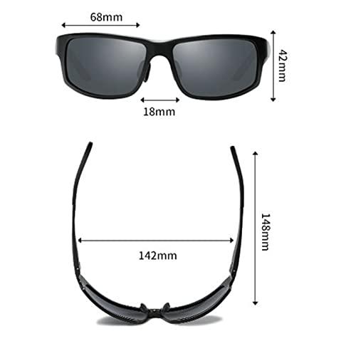 willochra willochra Full lens Polarized Reading Sunglasses for Men Driving Running Sports Cycling Reader Aluminum Magnesium Style Unise (brown, 350 magnification)