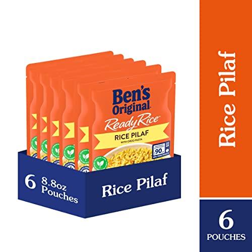 BEN'S ORIGINAL BEN'S ORIGINAL Ready Rice Pouch Rice Pilaf, 8.8 oz. (6 Pack)