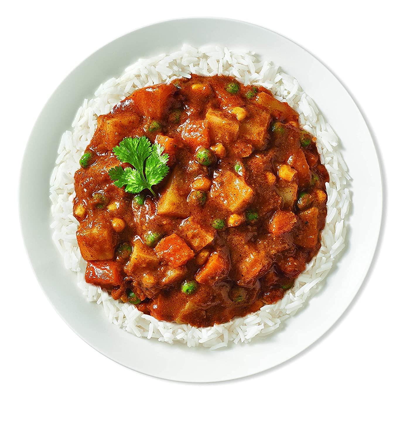 TASTY BITE Tasty Bite Indian Vegetable Tikka Masala, Microwaveable Ready to Eat Entree, 10 Ounce (Pack of 6)