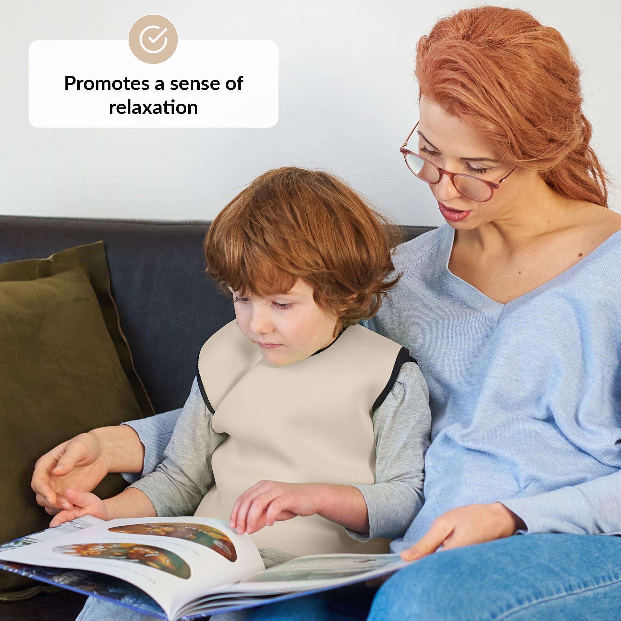 ODOXIA Compression Vest for Kids | Provide Deep Pressure Comfort | ADHD Tools for Kids | Autism Sensory Clothing | Comfortable Design | Compression Shirt Kids | Ensure a Secure Feeling