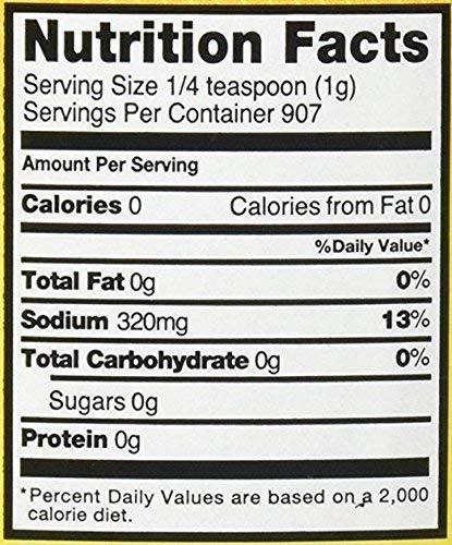 Johnny's Johnny's Seasoning Salt, 32 Oz (Pack of 2)