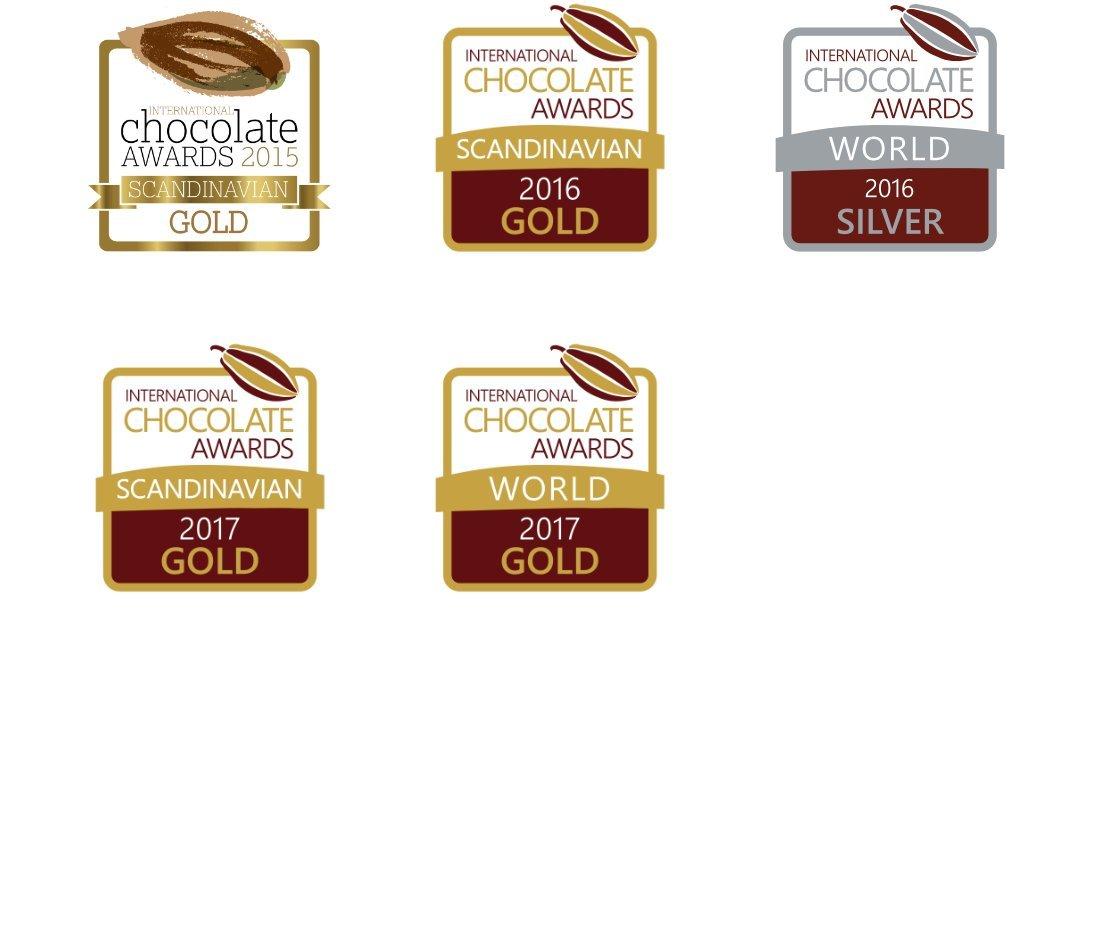 OMNOM CHOCOLATE REYKJAVIK Omnom Lakkris + Sea Salt | Icelandic Bean To Bar Chocolate by OMNOM CHOCOLATE REYKJAVIK | 1 x 60g Bar