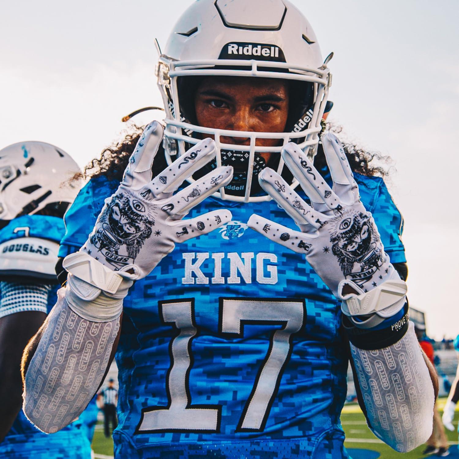 Battle Sports Science Battle Sports Football Turf Tape - Extra Wide - 30 feet, Waterproof Athletic Tape - Flexible, Breathable, Easy to Cut