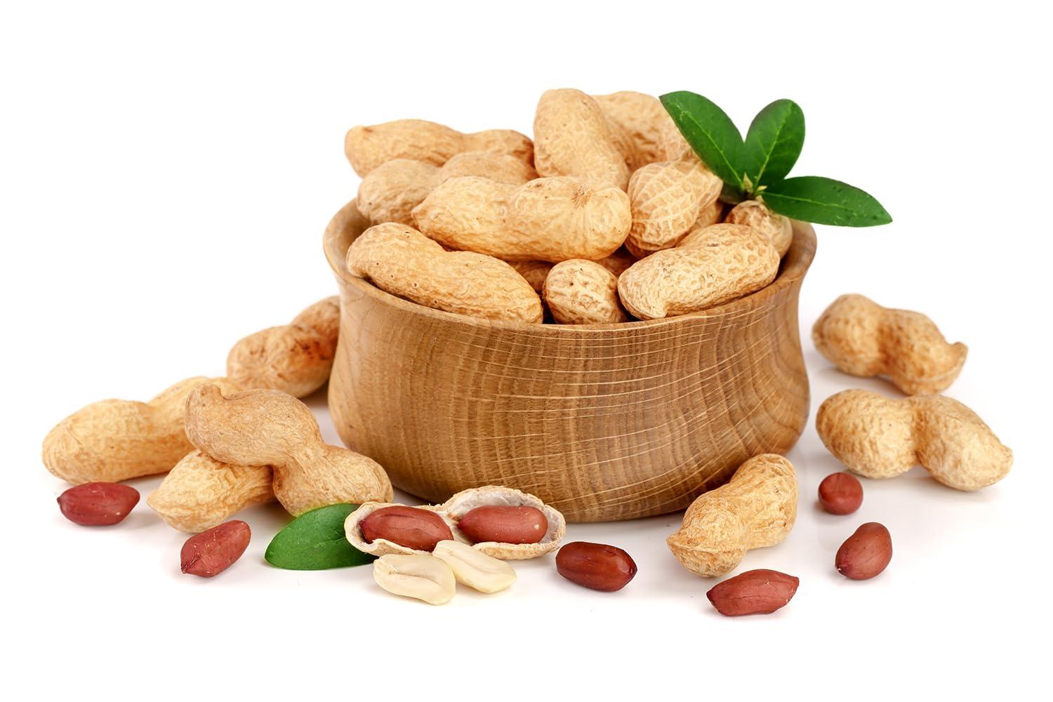 Fruidles Fruidles Raw Peanuts, Raw Peanuts in Shell, Great for Boiling, Squirrels Feed, Birds Feed and Wildlife, 2 Pound Bag