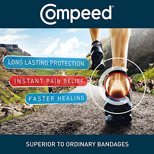 Compeed Compeed Advanced Blister Care 9 Count Sports Mixed (2 Packs), Hydrocolloid Bandages, Heel Blister Patches, Blister on Foot, Blister Prevention & Treatment Help, Waterproof Cushions