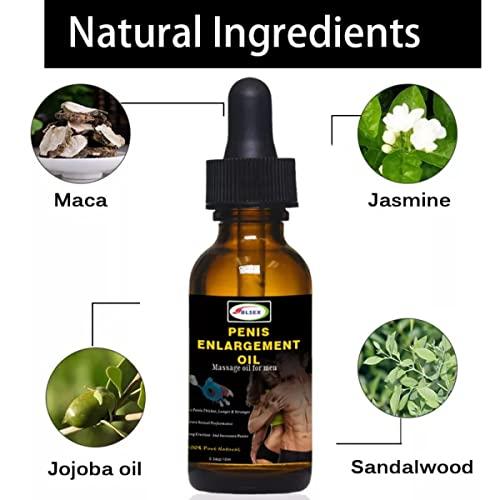 SUPASIZE Supasize Massage Oil for Men, Male Enlarger Oil, Growth Oil Fast Biger Thicker Long by Blsex for Men Increase Oil 10ML