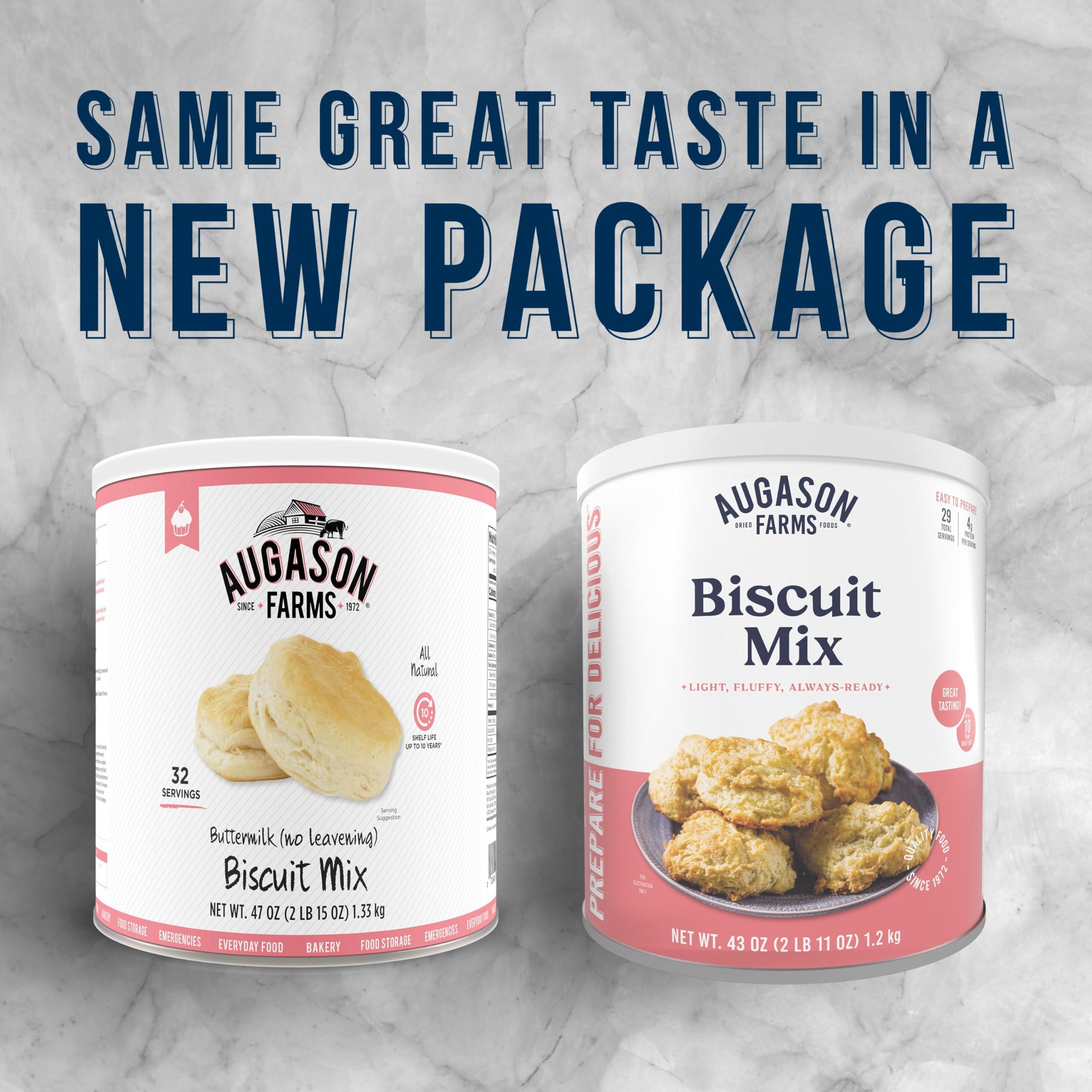 Augason Farms Augason Farms Biscuit Mix Can, Emergency Food Supply, Everyday Meals, 29 Servings