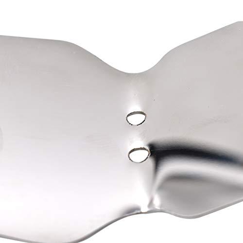 Angzhili 4 Pcs Dental Photography Mirrors Dental Orthodontic Mirror Stainless Steel Single Sided Photographic Occlusal Mirror Dental Oral Mirror Intra-Oral Reflector