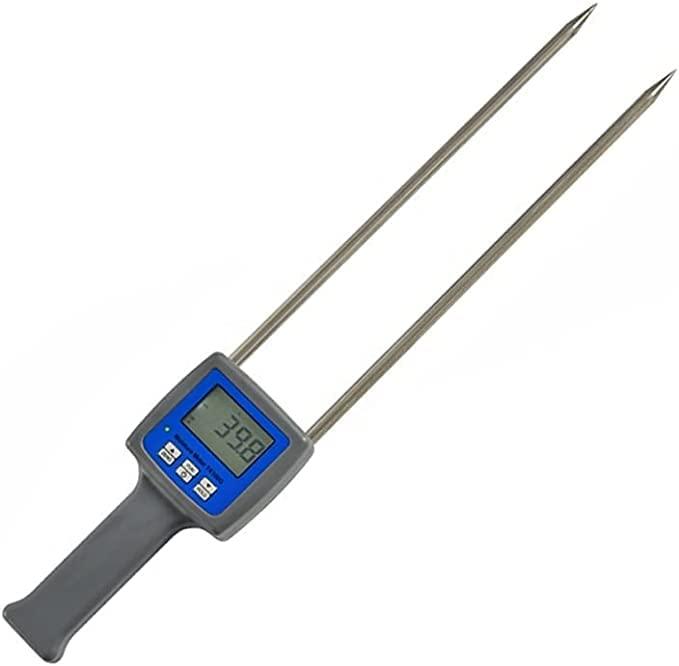 SULMILE Grain Moisture Meter for Wheat Rye Maize Corn Soya Beans Rice Barley Oats Measuring Range 5-30% (CH00) TK100G