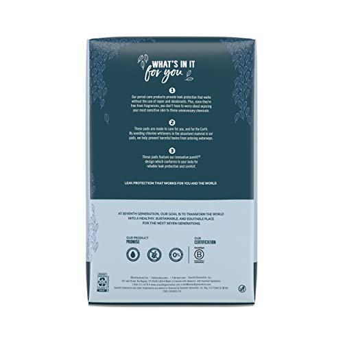 Seventh Generation Seventh Generation Maxi Pads, Regular, Free & Clear Chlorine Free, 24 count
