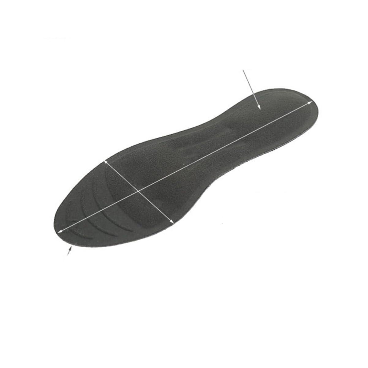 Healifty Liquid Massaging Orthotic Shoe Insoles - Shock Absorbing Gel Shoes Inserts - Foot and Arch Support - Glycerin Filled - Foot Massage for Plantar (XL Size)