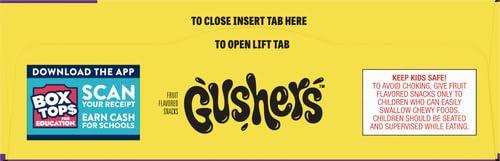 Gushers Gushers Fruit Flavored Snacks, Strawberry Splash and Tropical, 12 ct (Pack of 2)