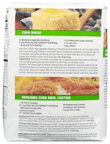 Pearl Milling Company Pearl Milling Company White Buttermilk Corn Meal Mix - 5lb