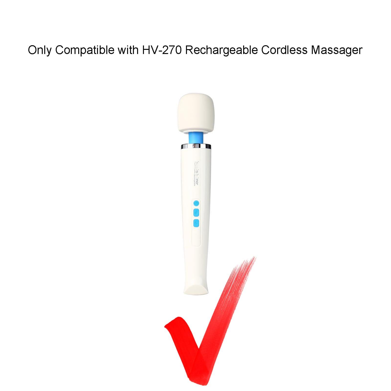 PDEEY HV-270 Magic Wand Rechargeable Charger, 10 Volt Power Cord Adapter Charging Cable