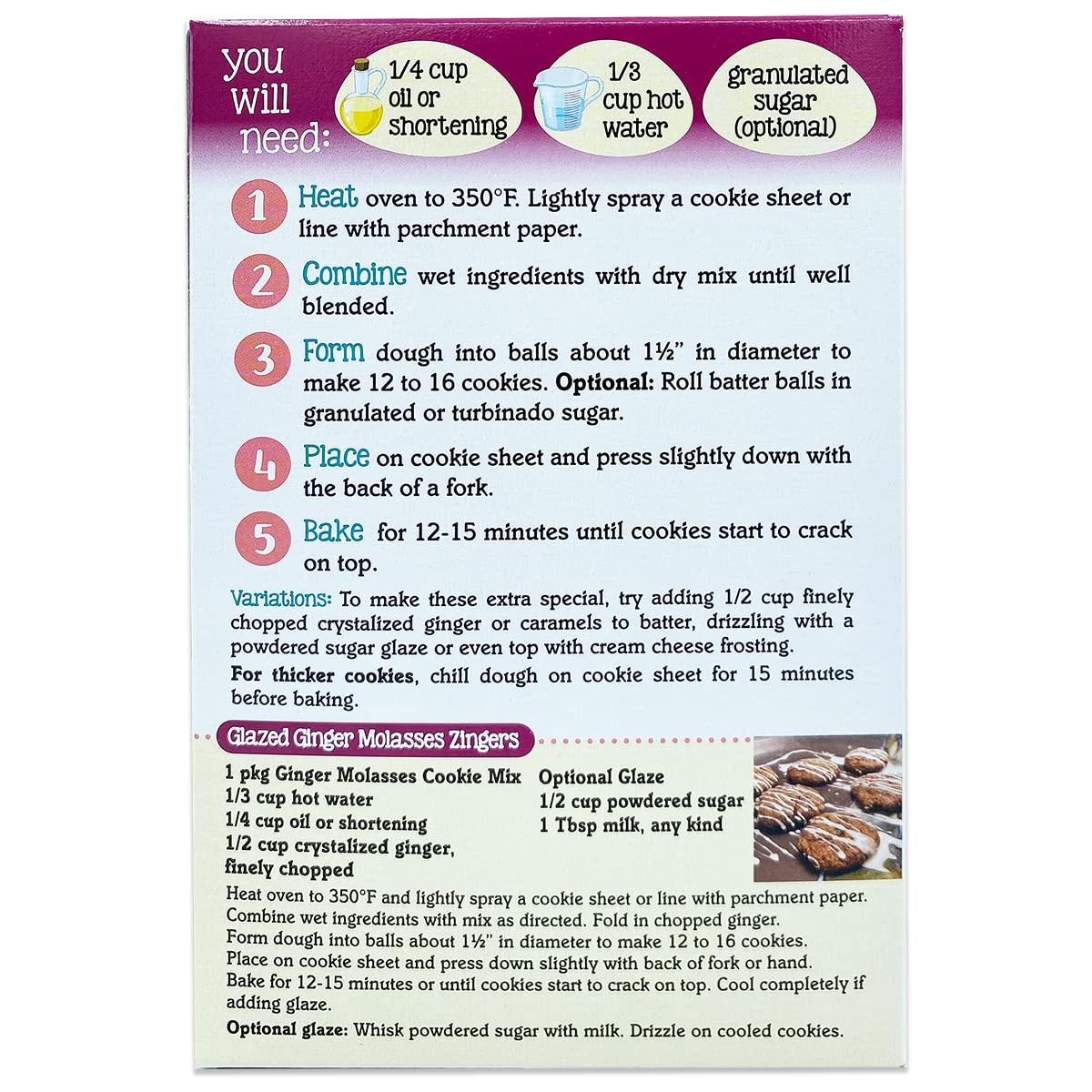 Namaste Foods Namaste Foods Gluten Free Ginger Molasses Cookie Mix, 11.5 oz, Pack of 6