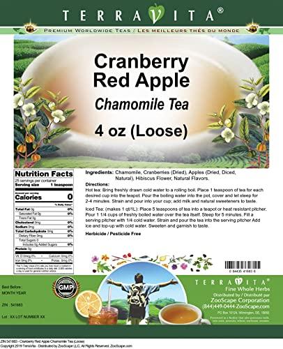 TerraVita Cranberry Red Apple Chamomile Tea (Loose) (4 oz, ZIN: 541683)