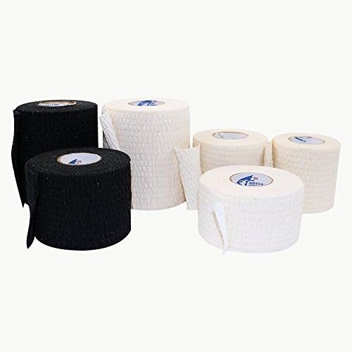 Jaybird & Mais Jaybird & Mais 4500-3075B 4500 Jaylastic Lightweight Athletic Stretch Tape: 3" x 7-1/2 yd, Black