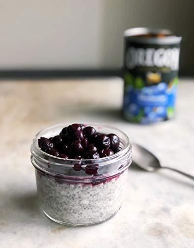 Oregon Oregon Fruit Blueberries in Light Syrup, 15 Ounce (Pack of 8)