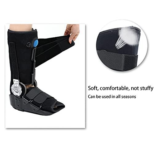 WILLQ Ankle Walker Boot for Ankle Sprains Fractures Tendon Ligament Post-op Rehab Ankle and Foot Tendon Injuries Medical Recovery Protection and Healing Boot Orthopedic Walker Boot,Middle