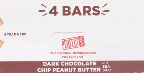 Perfect Bar Perfect Bar Gluten-Free Dark Chocolate Chip Peanut Butter Protein Bar, 4 count, 2.3 oz