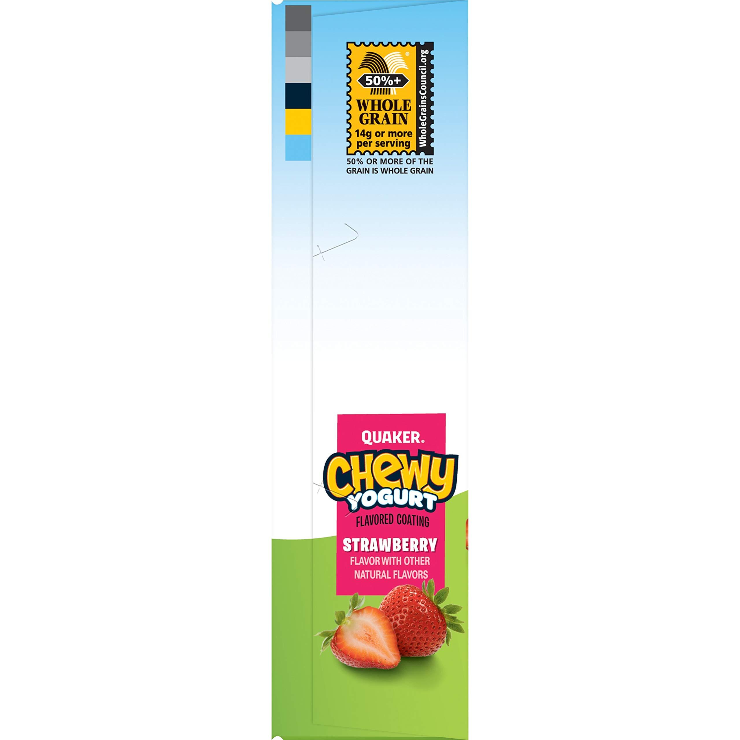 Quaker Quaker Chewy Yogurt Granola Bar, Strawberry 5 Count (Pack of 1)