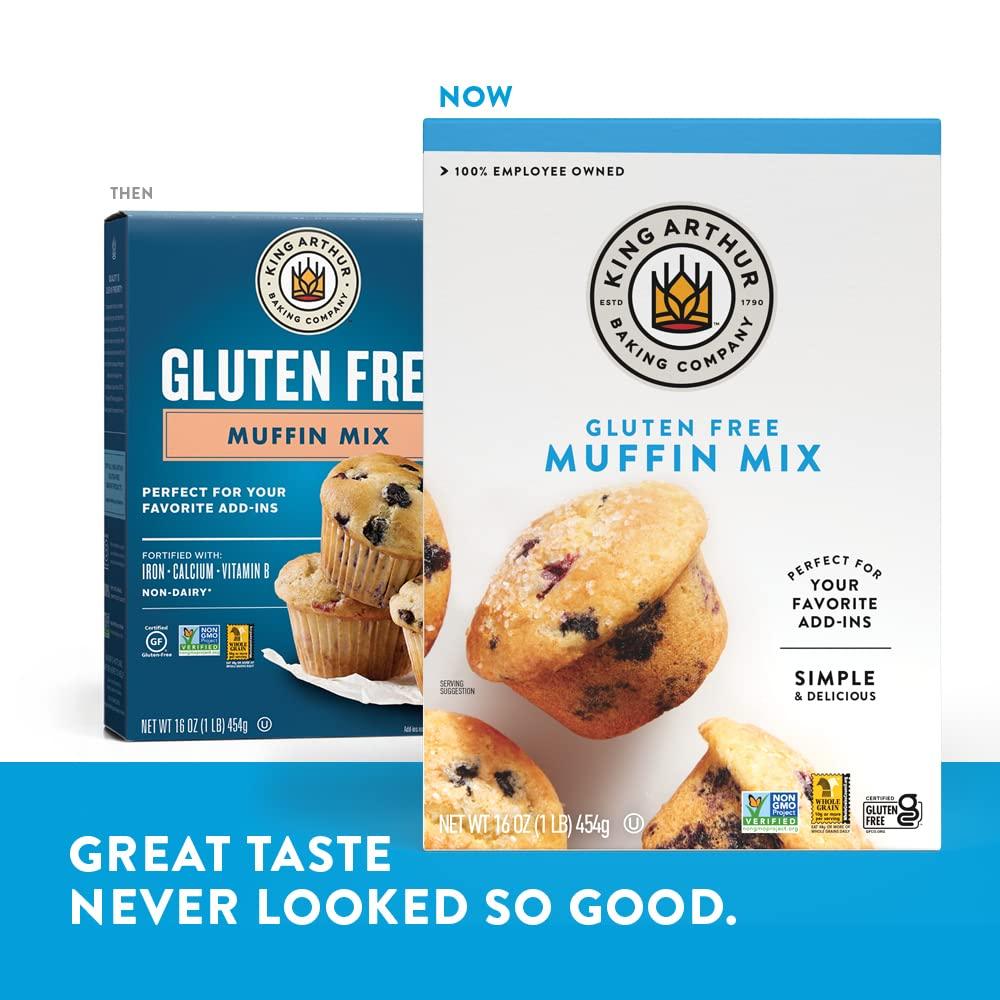 King Arthur King Arthur Gluten Free Muffin Mix, 16 oz