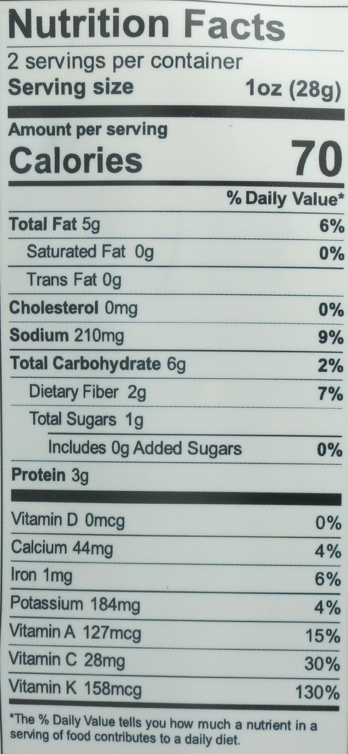 Brad\'s Plant Based Brad\'s Plant Based Kale Chips, Original, 2 Oz