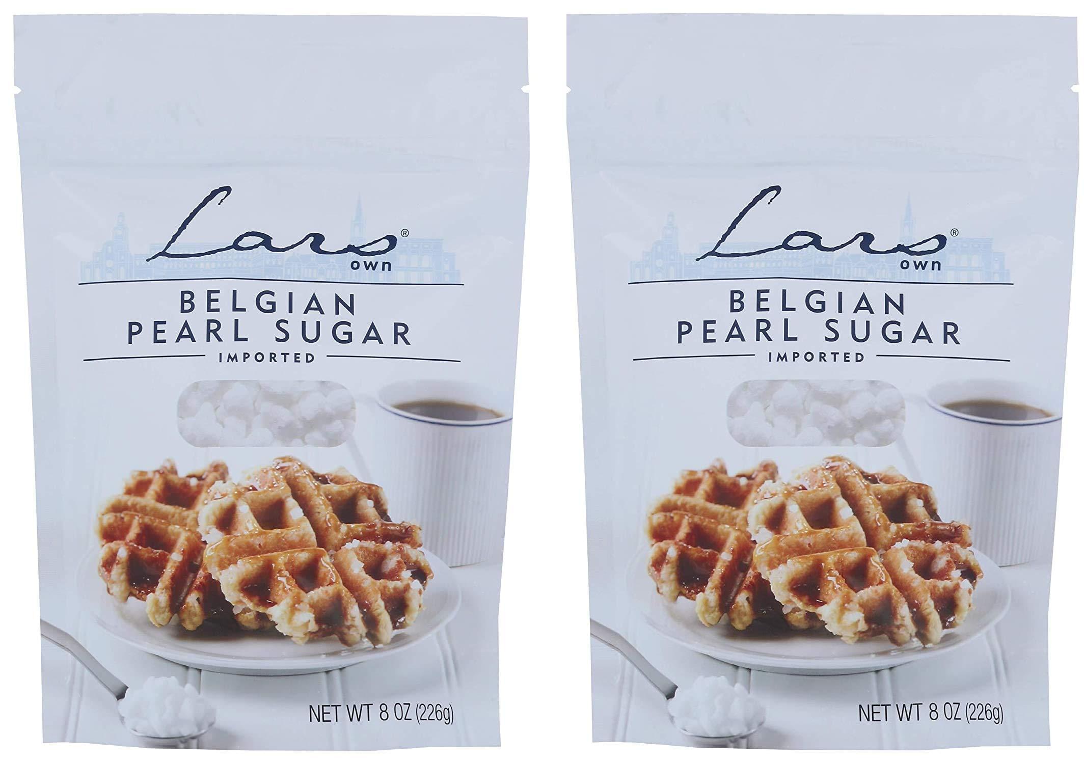 Lars' Own Lars' Own Belgian Pearl Sugar, 8 Ounce (2-Pack)