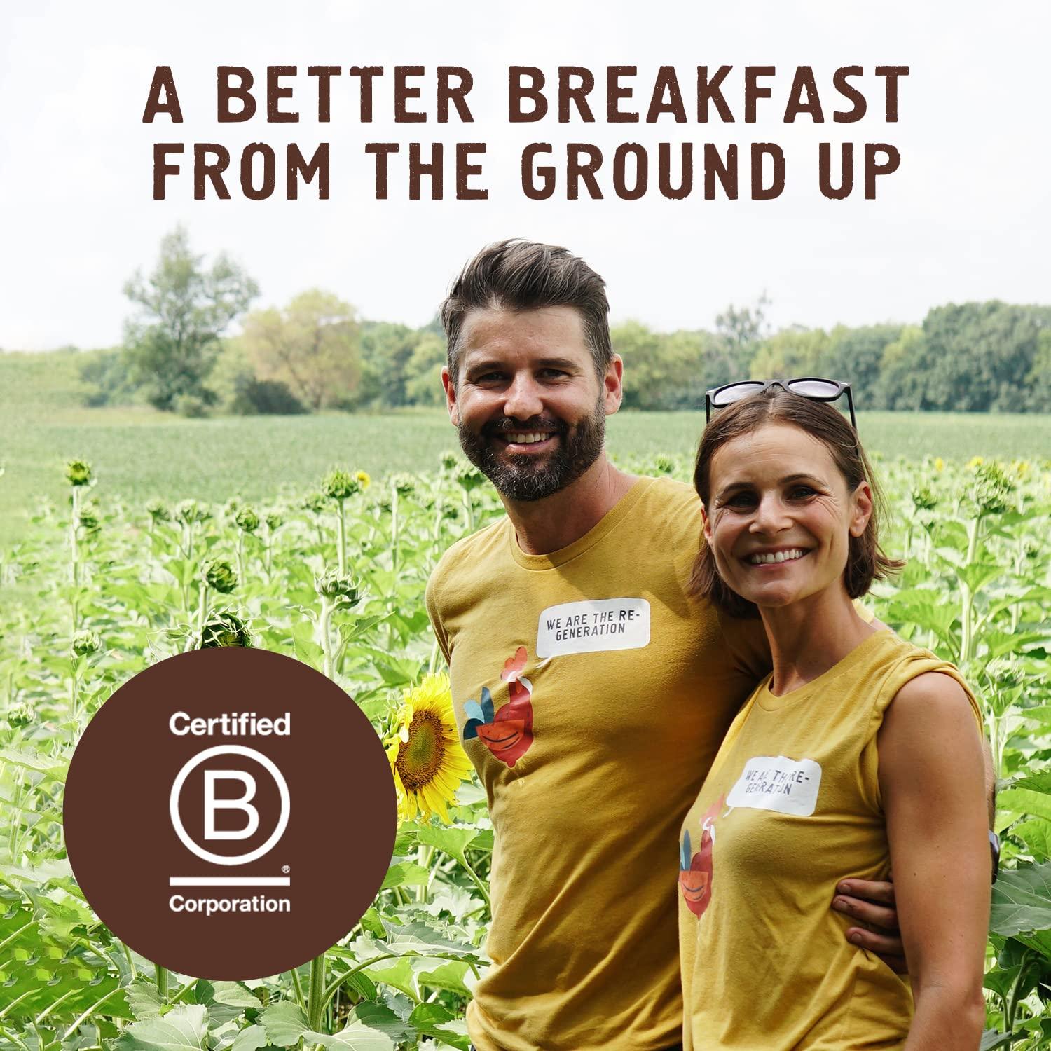 Seven Sundays Seven Sundays Sunflower Cereal, Real Cocoa, 8 Oz Bag, Grain & Gluten Free, 5g Upcycled Protein, 1g Added Sugar, Crunchy Chocolate Snack