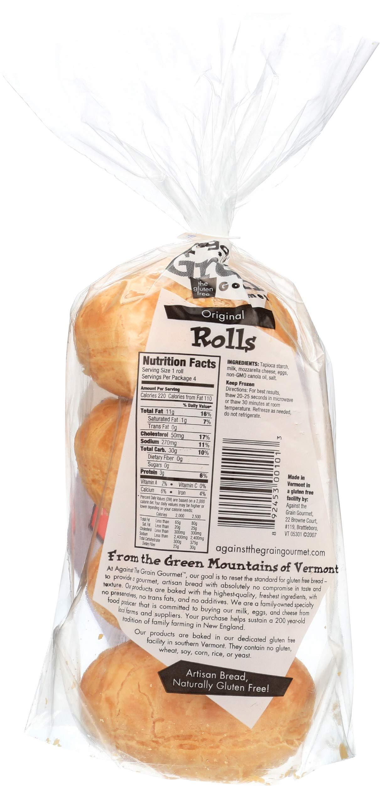 PaulTellie Against The Grain Against The Grain, Rolls Original Gluten-Free, 12.5 Ounce