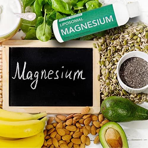 Dr.Plus + Liposomal Magnesium 200mg Liquid, 6 fl oz, Made in USA (3)