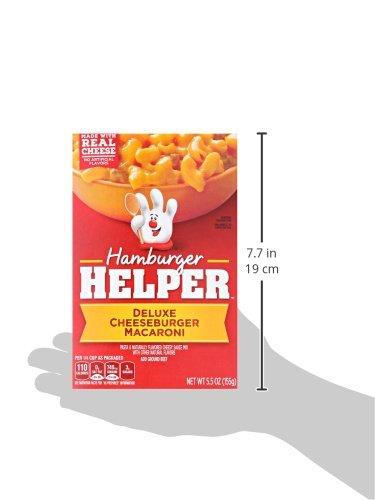 Hamburger Helper Hamburger Helper Pasta Deluxe Cheeseburger Macaroni, 5.5 Ounces