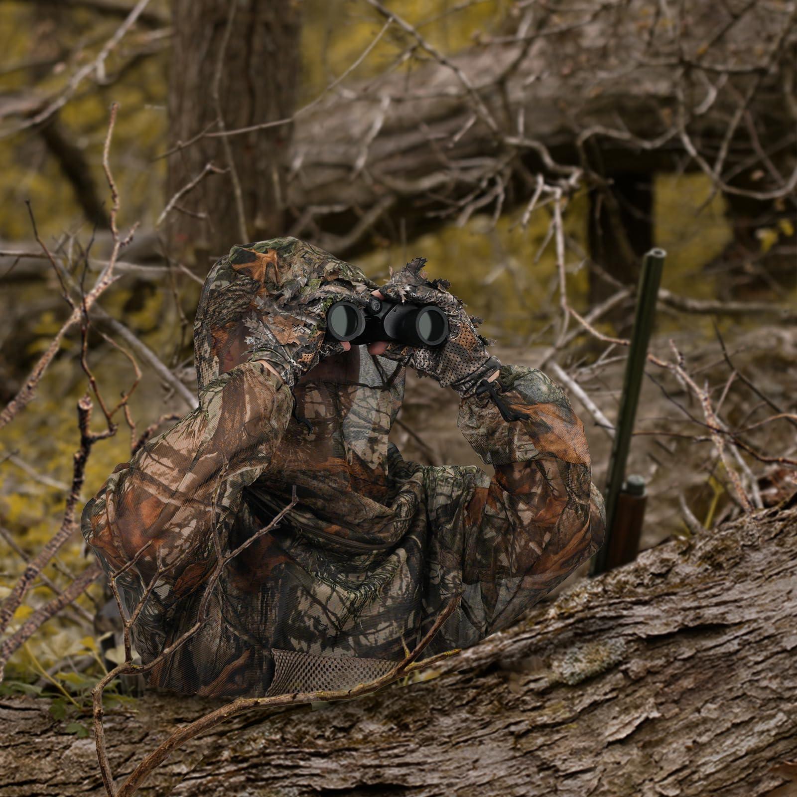 LOOGU LOOGU Mosquito Suits, Net Bug Pants & Jacket Hood Sets - Ultra-fine Mesh - With Fishing, Hiking, Camping and Gardening