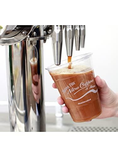 Bona Fide Nitro Cold Brew Vanilla Coffee, Organic, PET Keg, 5 Gal, Draft Coffee On Tap