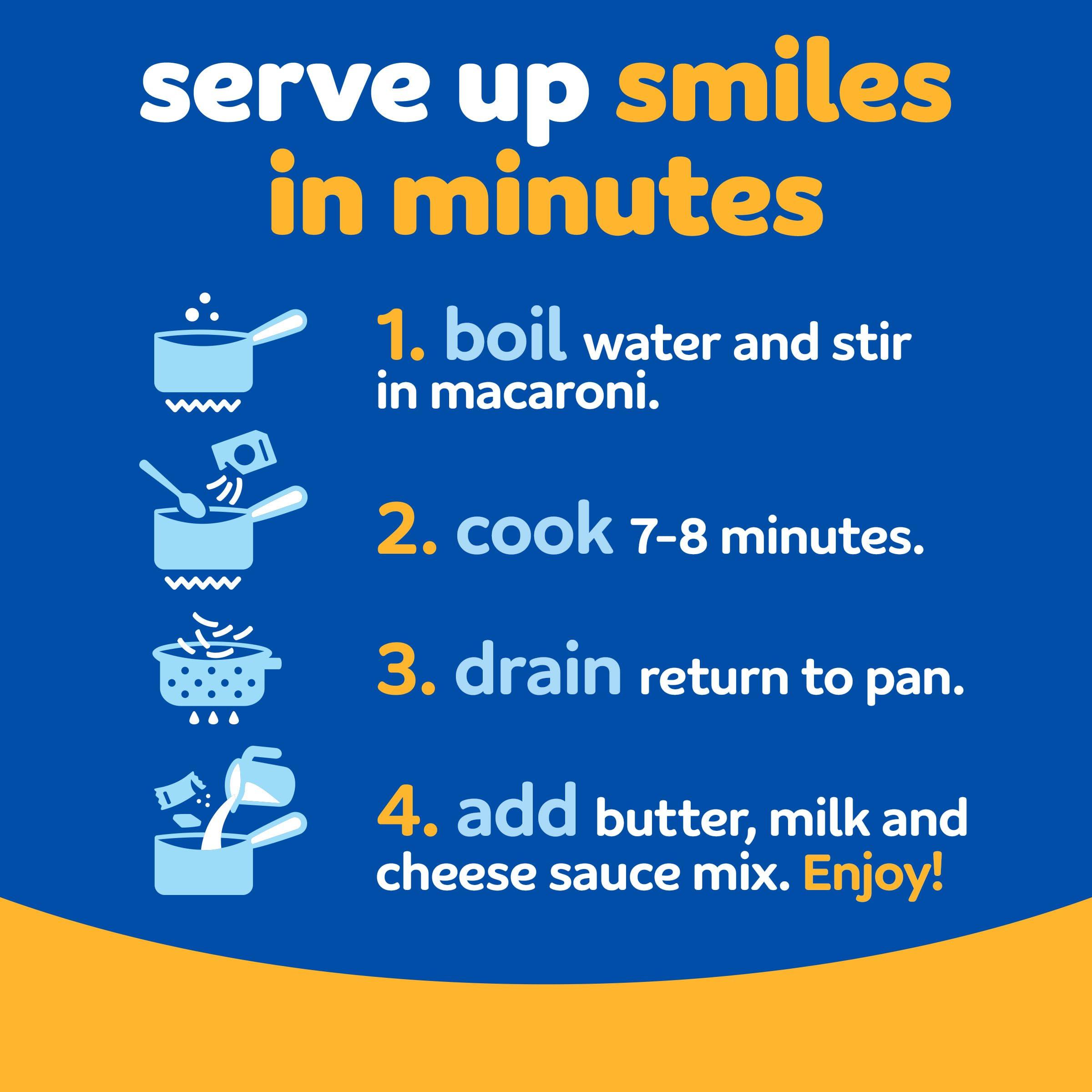 Kraft Kraft Original Mac & Cheese Macaroni and Cheese Dinner, 4 ct Pack, 7.25 oz Boxes