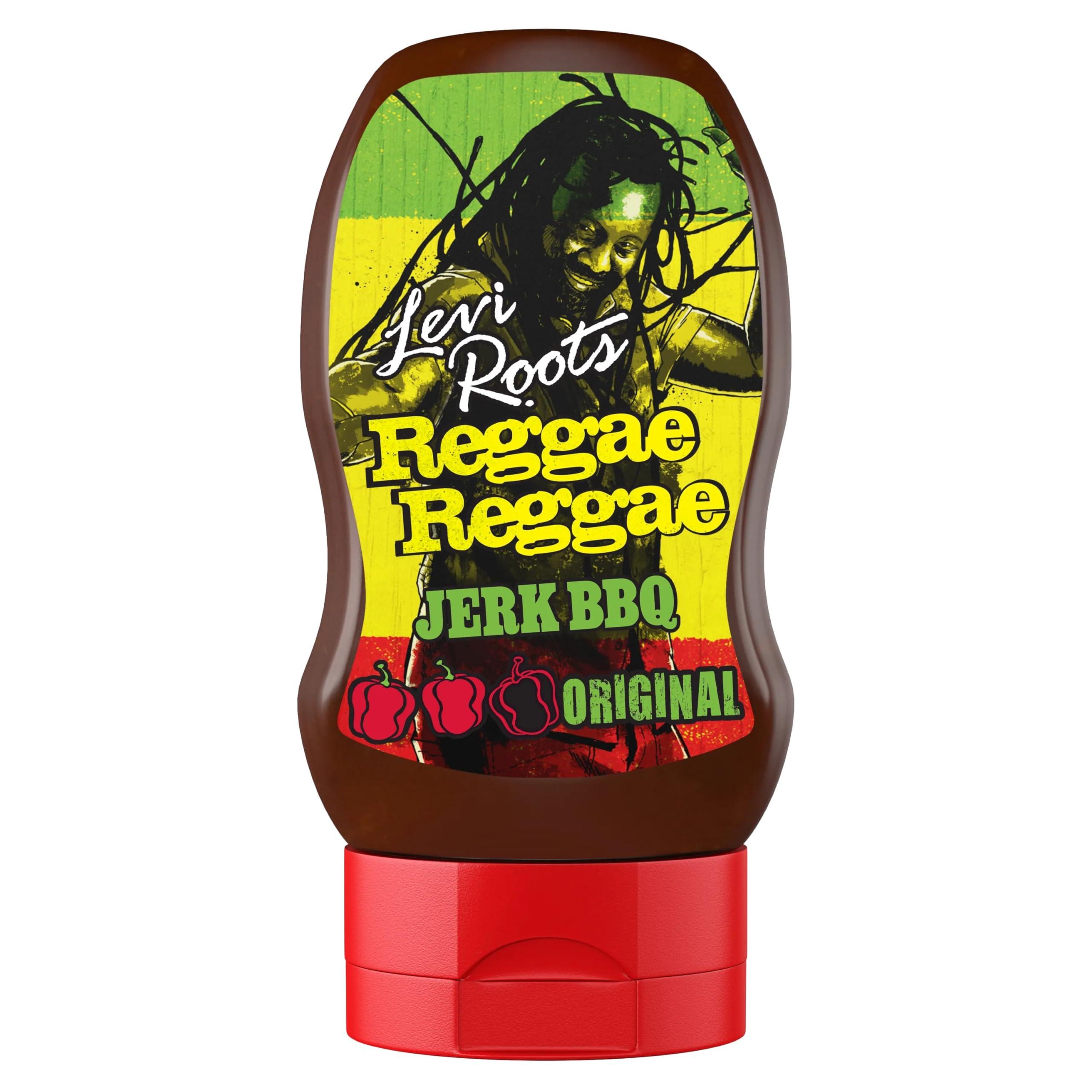 Levi Roots Levi Roots Reggae Reggae Sauce Jerk BBQ Squeezy 330ml