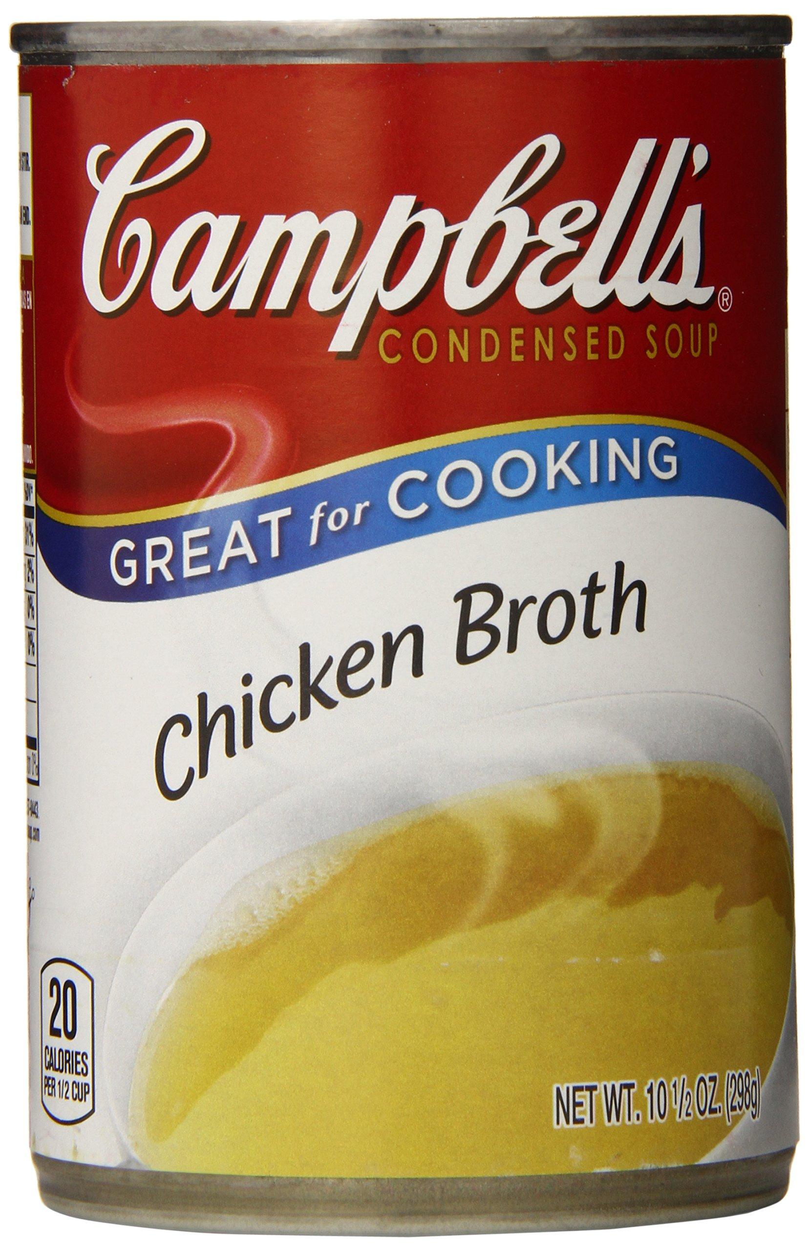 Campbell's Campbell's Condensed Chicken Broth, 10.5 Ounce (Pack of 12)