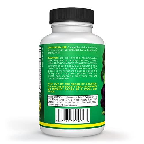 StarPass Labs Vegetarian Balance of Superfoods Reds Fruits and Greens | Vegan Vegetables Fruits and Veggie | Natural Balance of 90 Fruits, 90 Veggies Capsules for Men, Women and Kids | Nature Vitamins and Minerals