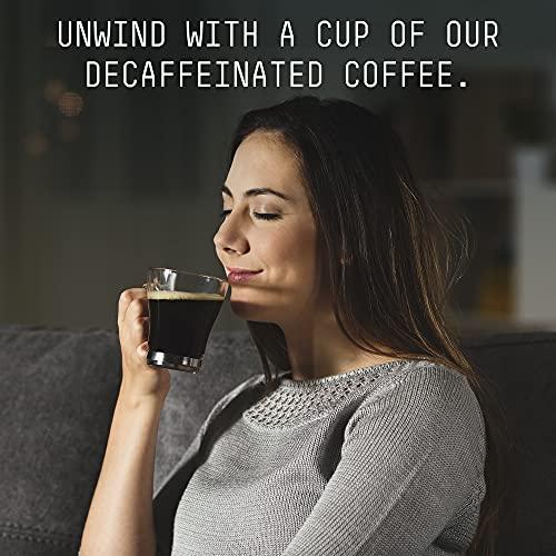 STONE STREET COFFEE COMPANY Stone Street Decaf Coffee, Ground, Swiss Water Process Naturally Decaffeinated Coffee, Medium Roast, 1 LB
