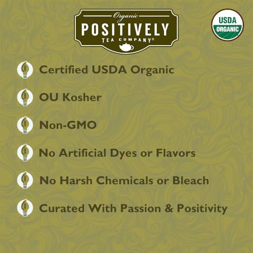 Organic Positively Tea Company Organic Positively Tea Company, Yerba Mate Tea Bags (Unsmoked), 20 Count