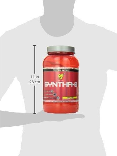 BSN BSN SYNTHA-6 Whey Protein Powder, Micellar Casein, Milk Protein Isolate, Banana, 28 Servings (Packaging May Vary), 2.91 Pound (Pack of 1)
