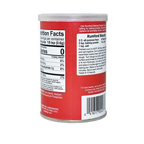 Rumford Rumford, Double Action Baking Powder, 8.1 oz