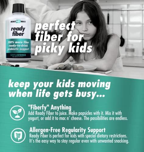 HEALTH DIRECT HEALTH DIRECT - Prebiotic Liquid Fiber Supplement for Women, Men and Kids - Ready Fiber - 15 Fl Oz - Unflavored - Easier Than Fiber Gummies, Fiber Powders and Fiber Pills for Woman