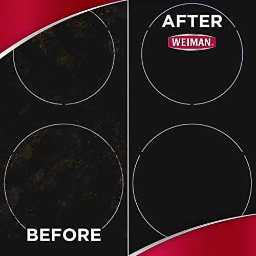 Weiman Weiman Glass Cooktop Heavy Duty Cleaner & Polish - Shines and Protects Glass/Ceramic Smooth Top Ranges with its Gentle Formula - 10 Oz., Clear