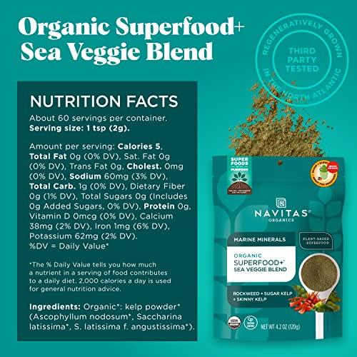 Navitas Organics Navitas Organics Organic Sea Veggie Blend Superfood Plus, 4 OZ