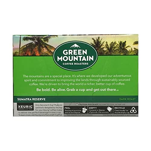 Green Mountain Coffee Green Mountain Coffee Organic K-Cup, Sumatran, 12-Count, Packaging may Vary