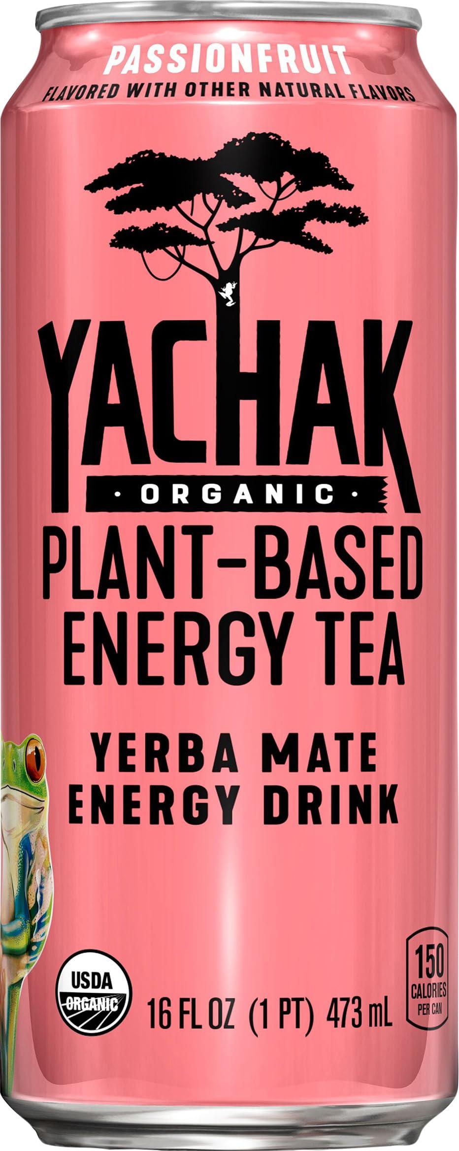 Yachak Organic Yachak Organic Organic Passion Fruit Yerba Mate, 16 FZ