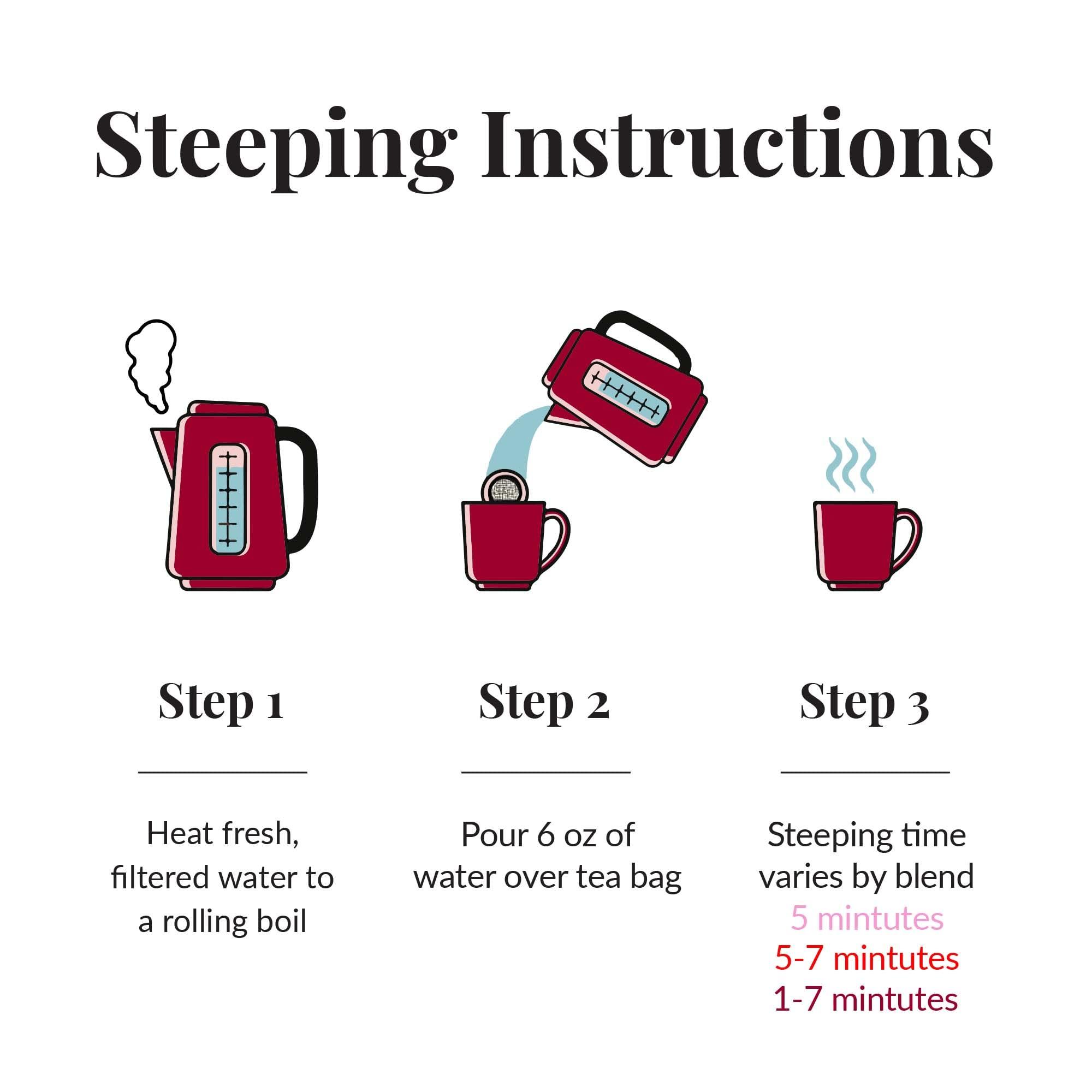 The Republic of Tea The Republic of Tea - Get Lost Stackable Teas, 42 Tea Bag, Tin | Caffeinated