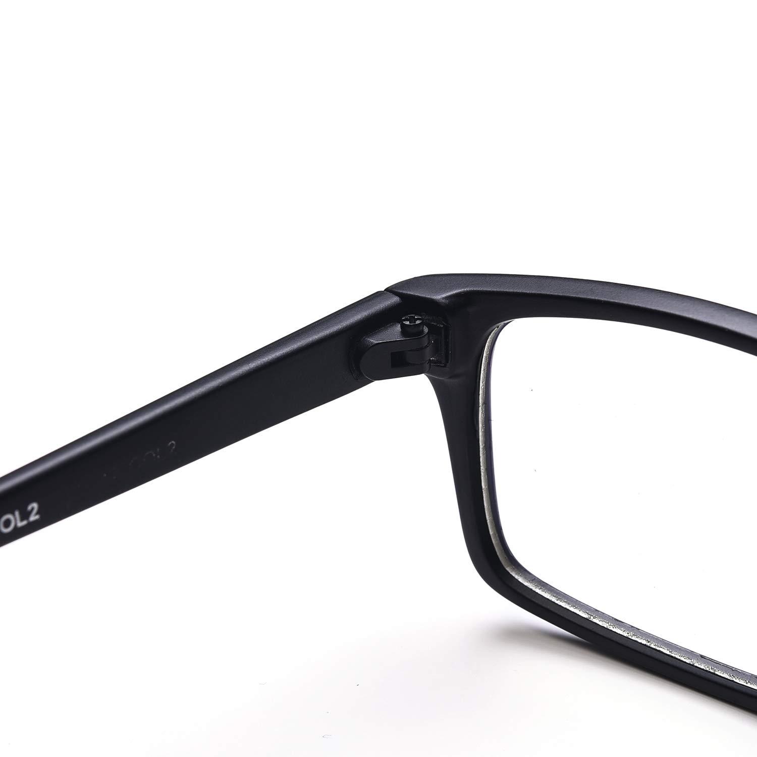 Naikomly Naikomly Computer Reading Glasses +0.50 Strengths Men Women Lightweight Blue Light Blocking Readers Eyeglasses