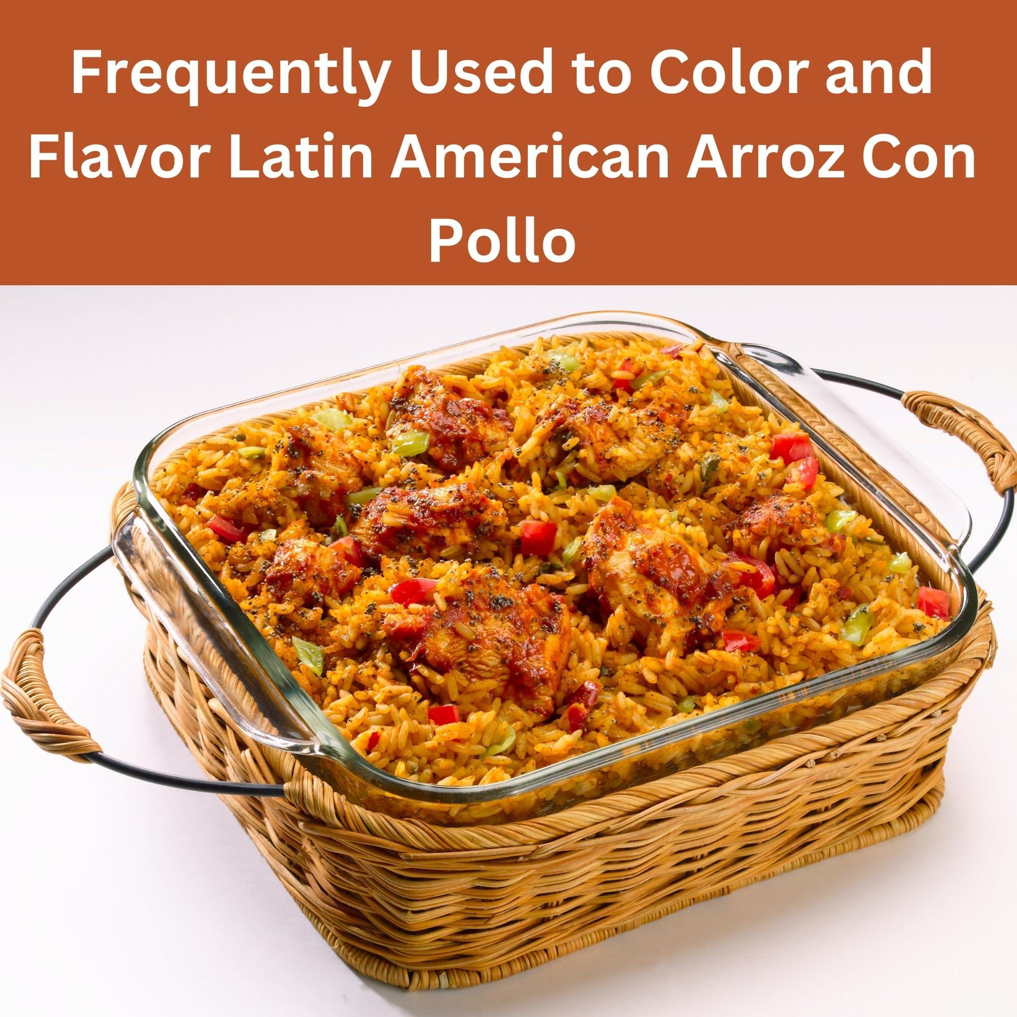 SPICY ORGANIC SPICY ORGANIC Annatto Powder 8 oz. Certified USDA Organic - Ground Achiote Seed Spice for Seasoning and Cooking